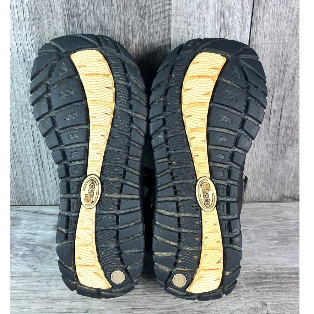 Chaco Odyssey Kids Water Shoes Black Mesh Closed Toe Youth US 1 J180279